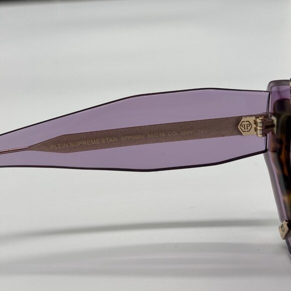 NEW SPP099V 06PF PHILIPP PLEIN SUPREME STAR WOMEN PHILIPP PLEIN SUNGLASSES - Picture 8 of 10